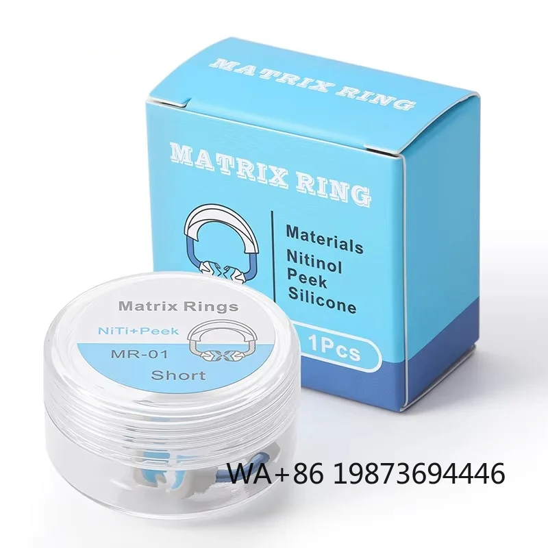 Sectional matrix band and ni-ti clamp ring, complete system for dental restoration treatment
Sectional matrix band and ni-ti clamp ring, complete system for dental restoration treatment
