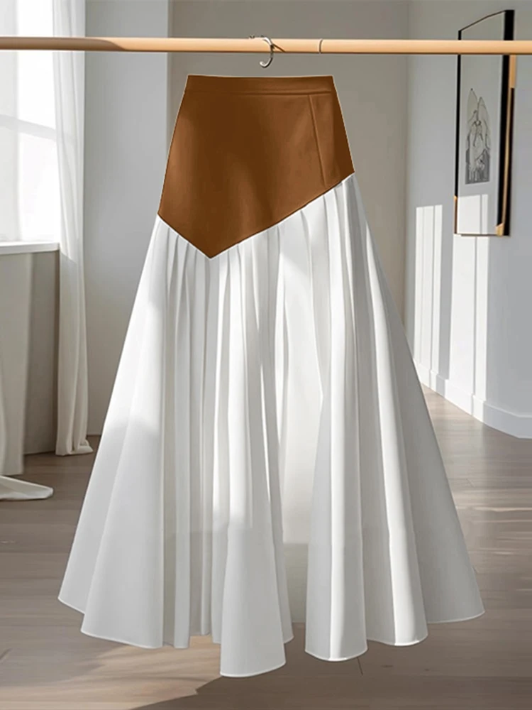 Women Pleated Skirts 2025 Color Patchwork Overskirts Summer Bohemian Skirts VONDA Elegant Ankle-Length Bottoms Oversized
Women Pleated Skirts 2025 Color Patchwork Overskirts Summer Bohemian Skirts VONDA Elegant Ankle-Length Bottoms Oversized