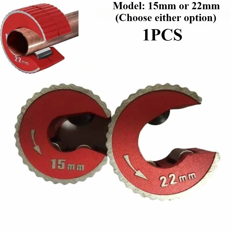 1PCS 15mm & 22mm Copper Pipe Cutter Mini Auto Pipe Slice Tool Zinc Alloy Tube Cutter for Cutting Copper Aluminum Pipes PVC
1PCS 15mm & 22mm Copper Pipe Cutter Mini Auto Pipe Slice Tool Zinc Alloy Tube Cutter for Cutting Copper Aluminum Pipes PVC