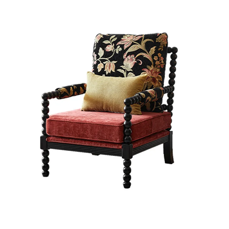 French black pearl chair retro solid wood single sofa living room leisure stool tiger chair living room bedroom
French black pearl chair retro solid wood single sofa living room leisure stool tiger chair living room bedroom