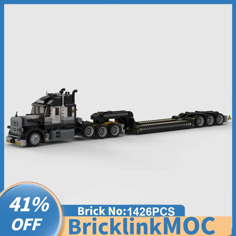 1426PCS MOC Container CAT Diesel Engine Truck Trailer Tractor model DIY technology creative ideas ChildToy birthday gift Blocks
1426PCS MOC Container CAT Diesel Engine Truck Trailer Tractor model DIY technology creative ideas ChildToy birthday gift Blocks