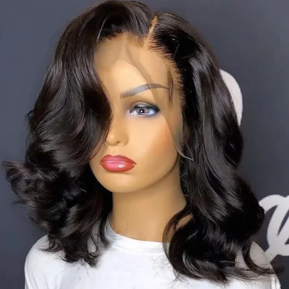 Body Wave Bob Wigs Human Hair 13x4 HD Lace Frontal Wigs Short Body Wave Bob Human Hair Glueless Wigs For Women
Body Wave Bob Wigs Human Hair 13x4 HD Lace Frontal Wigs Short Body Wave Bob Human Hair Glueless Wigs For Women