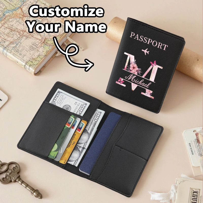 Customized Personalized Floral Passport Holder, Can Be Personalized with a Name - Can Print Names with 26 Floral Letters
Customized Personalized Floral Passport Holder, Can Be Personalized with a Name - Can Print Names with 26 Floral Letters