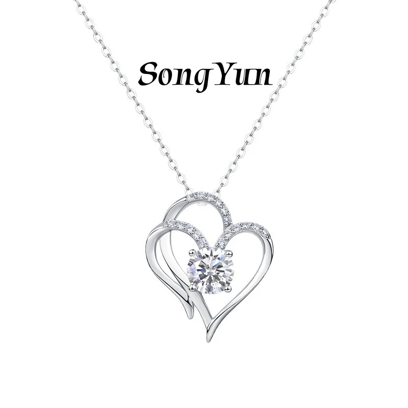 SONGYUN Luxury Jewelry 925 Sterling Silver Necklace Moissanite Diamond Solitaire Party Ladies Rhodium Plated SYT Patent Pendant
SONGYUN Luxury Jewelry 925 Sterling Silver Necklace Moissanite Diamond Solitaire Party Ladies Rhodium Plated SYT Patent Pendant