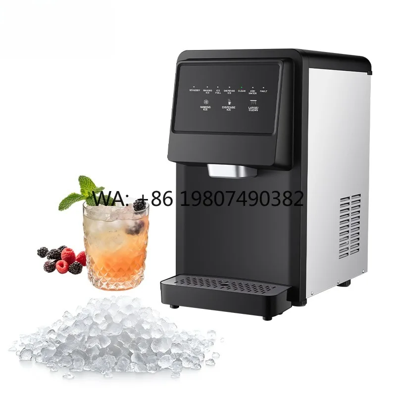 Automatic Nugget Ice Maker, Desktop Electric Design, High Capacity, Compact Commercial Machine for Hotel Service
Automatic Nugget Ice Maker, Desktop Electric Design, High Capacity, Compact Commercial Machine for Hotel Service