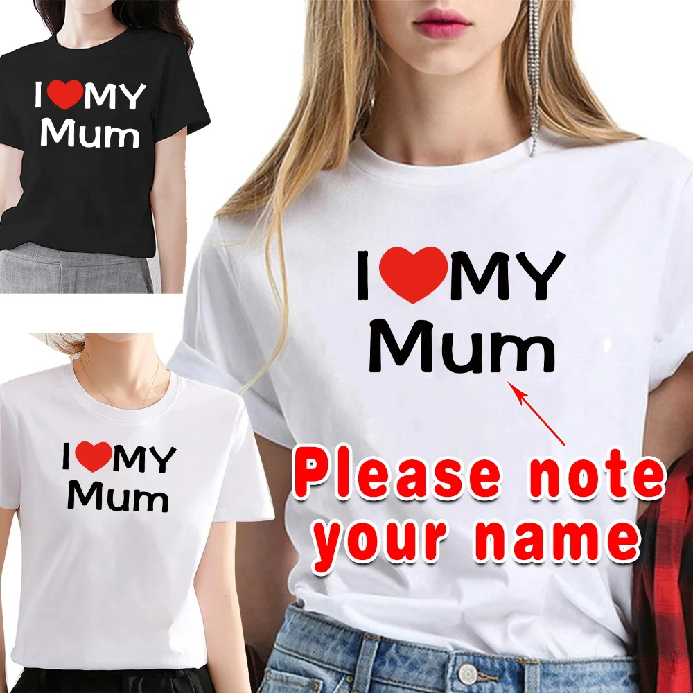 Custom Any Name T-shirt Women New Summer Harajuku Round Neck Short Sleeve Tops All-match Shirts Tee Casual Comfortable Tshirts
Custom Any Name T-shirt Women New Summer Harajuku Round Neck Short Sleeve Tops All-match Shirts Tee Casual Comfortable Tshirts