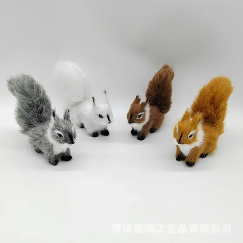 Simulation Plush Squirrel Figurines Animal Miniatures Artificial Fake Squirrel Garden Tree Ornaments Home Festival Decoration
Simulation Plush Squirrel Figurines Animal Miniatures Artificial Fake Squirrel Garden Tree Ornaments Home Festival Decoration