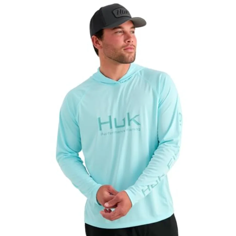 Mens Pursuit Vented Long Sleeve Hoodie, Fishing Shirt with Hood Quick-Dry Polyester, Navy Blue, UV Protection Breathable Ventil
Mens Pursuit Vented Long Sleeve Hoodie, Fishing Shirt with Hood Quick-Dry Polyester, Navy Blue, UV Protection Breathable Ventil