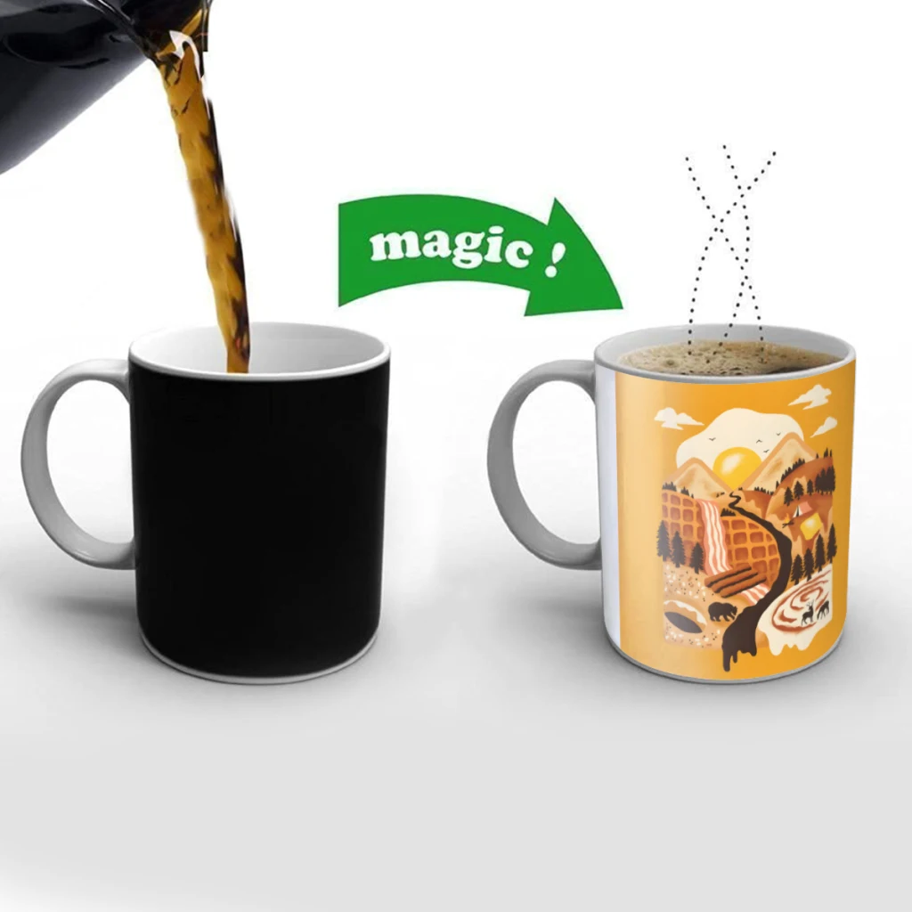 A Campers Delight Creativity Change Color Chang mug Ceramic mug Hot Coffee Cup Breakfast Cup Mug Friend Gift
A Campers Delight Creativity Change Color Chang mug Ceramic mug Hot Coffee Cup Breakfast Cup Mug Friend Gift