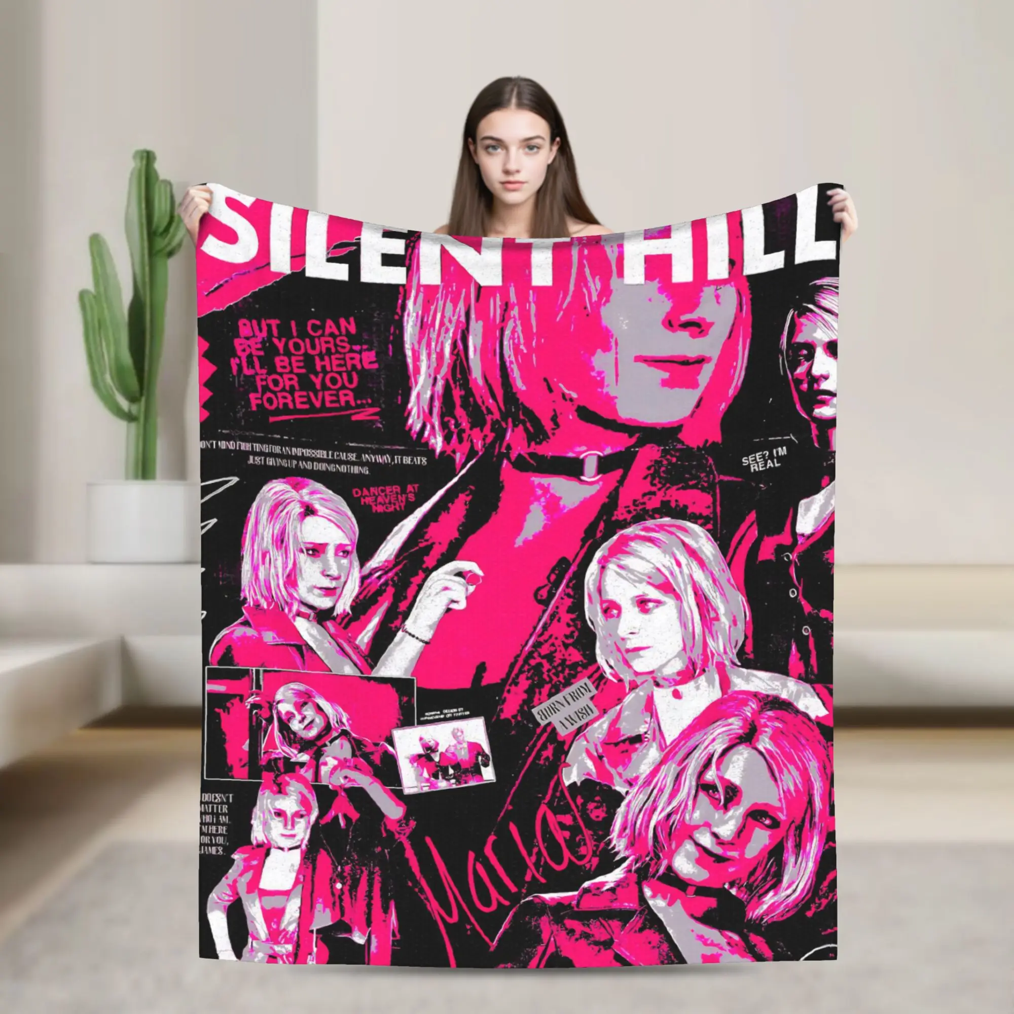 Silent Hill Game Super Warm Blanket Travel Office Plush Throw Blanket Print Couch Chair Flannel Bedspread Sofa Bed Cover
Silent Hill Game Super Warm Blanket Travel Office Plush Throw Blanket Print Couch Chair Flannel Bedspread Sofa Bed Cover
