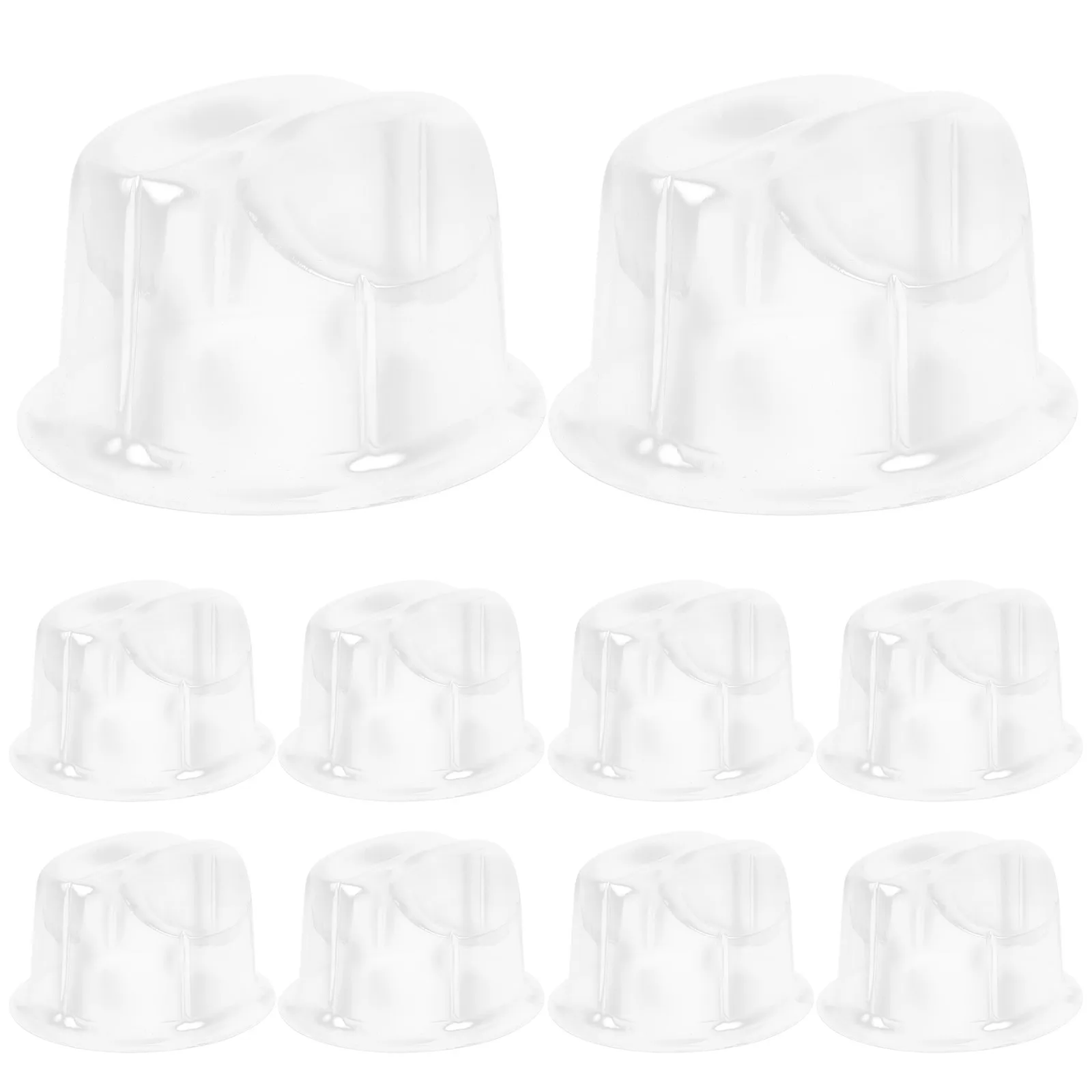 10pcs Hat PVC Bucket Cap Bucket Cap Display Holder Holders Stand for Flat Top Hats Display Vendors Storage Organizer
10pcs Hat PVC Bucket Cap Bucket Cap Display Holder Holders Stand for Flat Top Hats Display Vendors Storage Organizer