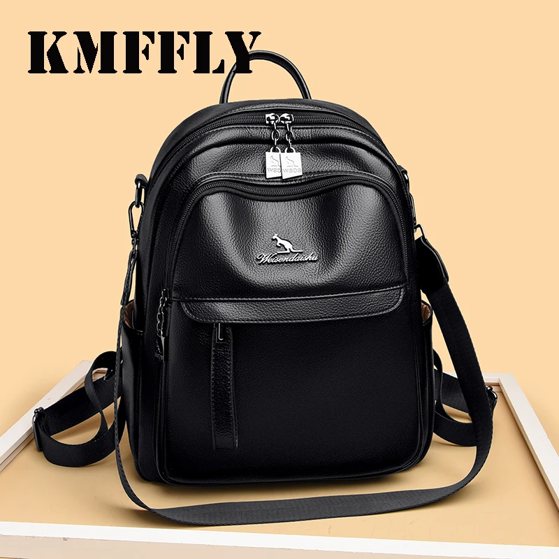 New Classical Fashion High Quality Soft Leather Travel Backpack Women Large Capacity Luxury Shoulder Bags School Bag Backpacks
New Classical Fashion High Quality Soft Leather Travel Backpack Women Large Capacity Luxury Shoulder Bags School Bag Backpacks
