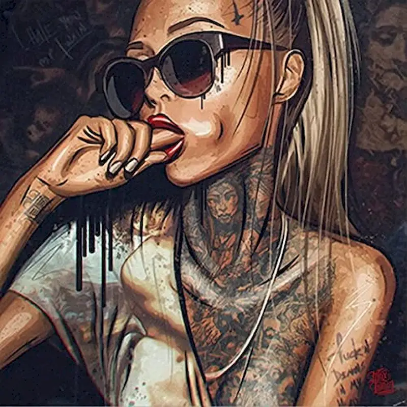 GATYZTORY Painting By Numbers Adults Kits Figures Sunglasses Girl HandPainted Drawing On Canvas Coloring By Number Home Decor Ar
GATYZTORY Painting By Numbers Adults Kits Figures Sunglasses Girl HandPainted Drawing On Canvas Coloring By Number Home Decor Ar