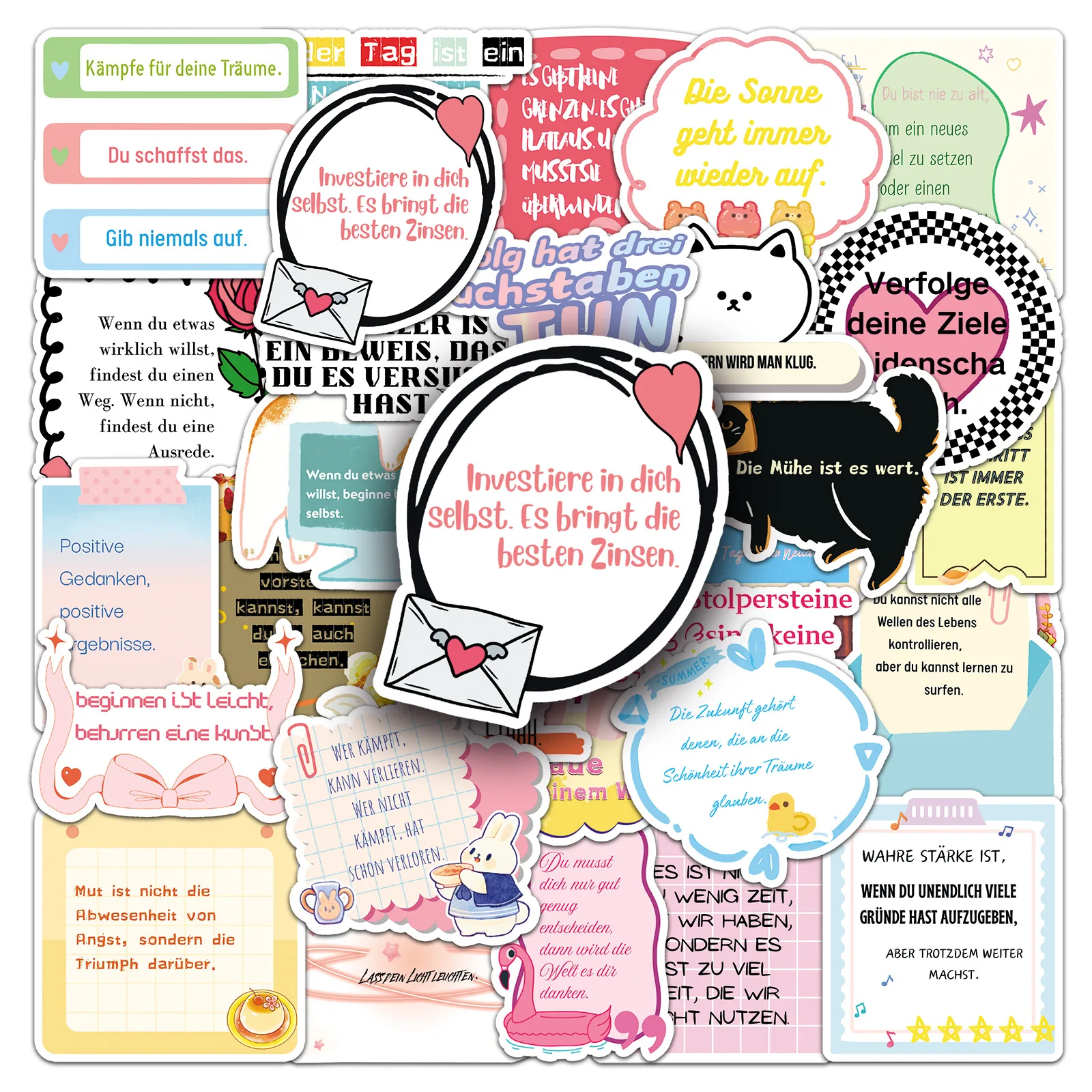 10/30/50PCS Cartoon Funny Inspirational Graffiti Stickers Creative Decoration Mobile Phone Case Notebook Water Cup Waterproof
10/30/50PCS Cartoon Funny Inspirational Graffiti Stickers Creative Decoration Mobile Phone Case Notebook Water Cup Waterproof