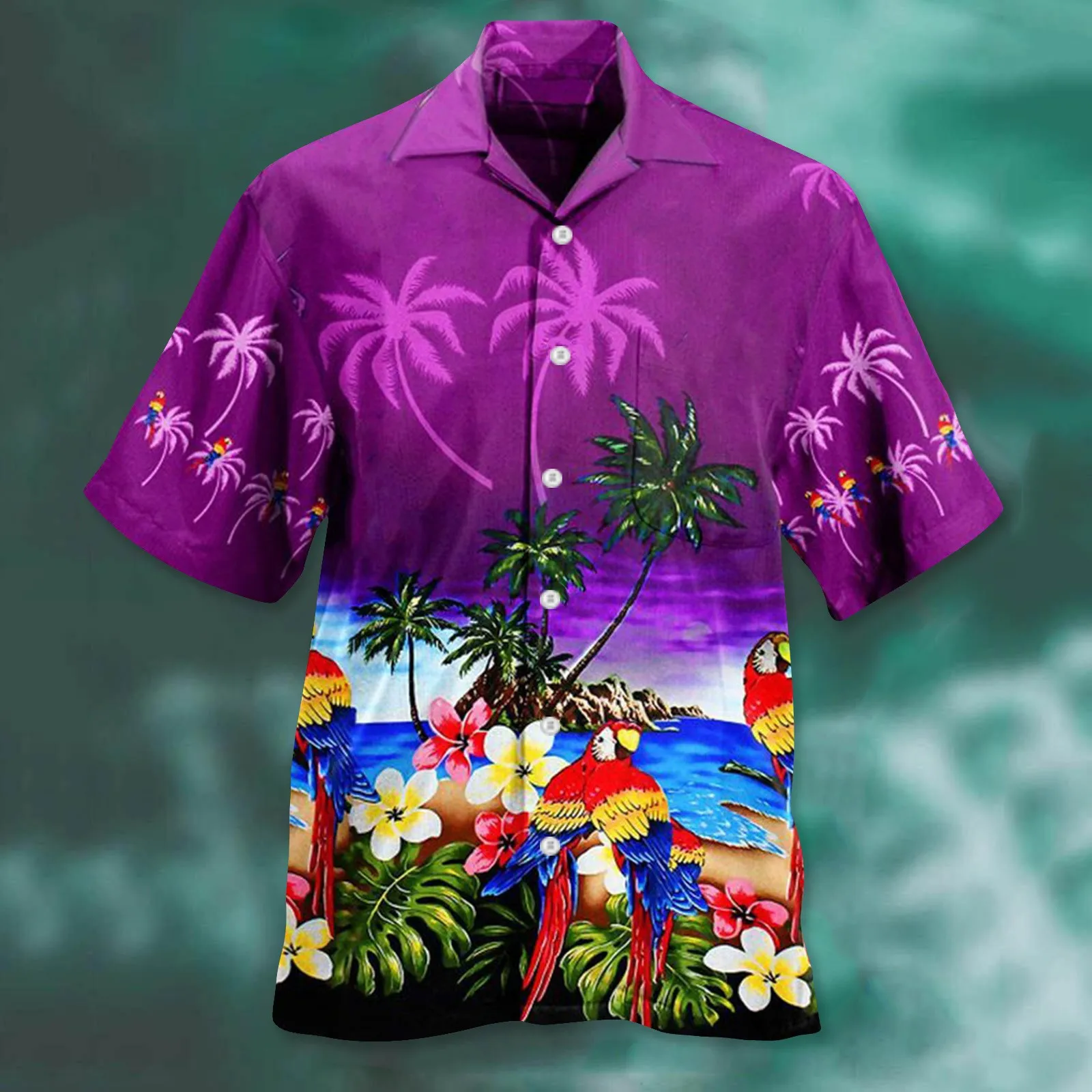 2024 Men's Shirts Hawaii Parrot Leaf Floral Print Party Beach Short Sleeve Lapel Button Up Camisa Plus Size Holiday Ropa Hombre
2024 Men's Shirts Hawaii Parrot Leaf Floral Print Party Beach Short Sleeve Lapel Button Up Camisa Plus Size Holiday Ropa Hombre