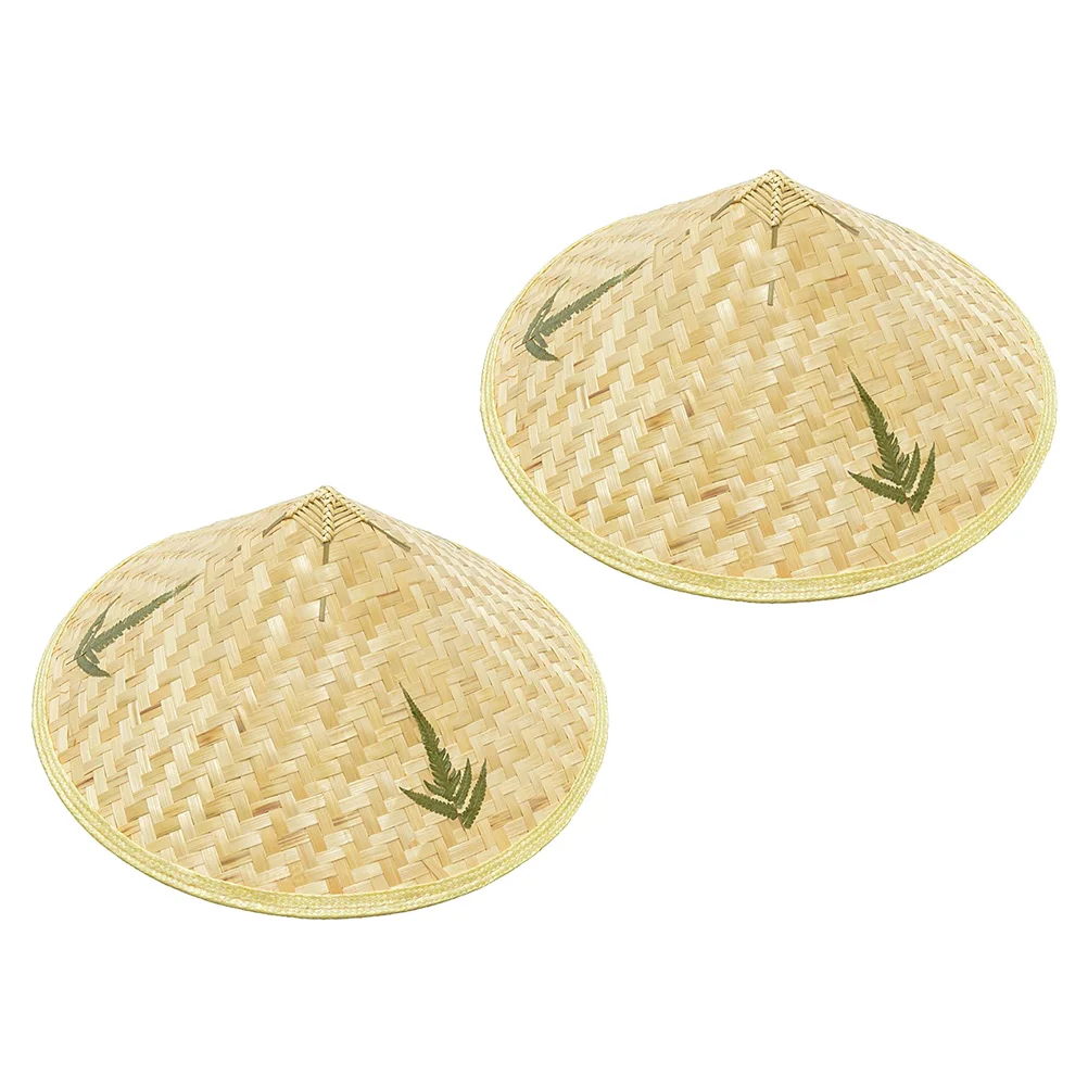 2 Pcs Caps Bamboo Hat Straw Home Natural Ornaments Creative Handcrafts Decoration Child
2 Pcs Caps Bamboo Hat Straw Home Natural Ornaments Creative Handcrafts Decoration Child