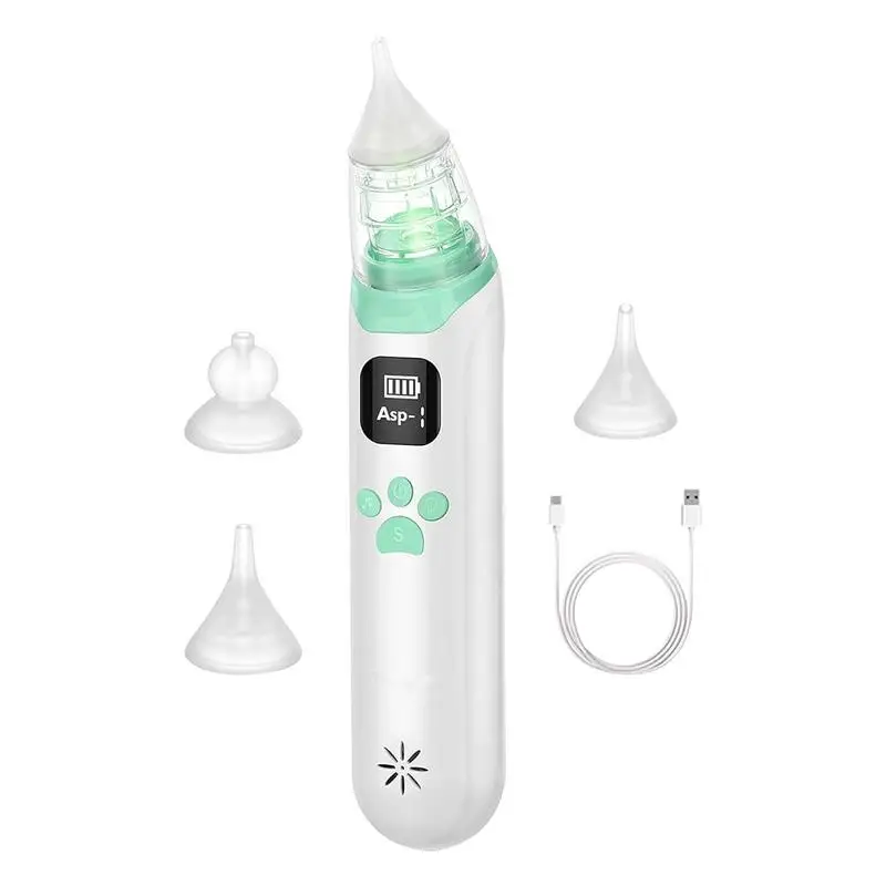 Electric Nasal Aspirator For Toddler With 3 Soft Nozzles Toddler Nasal Sucker Soothing Music Anti-Backflow Negative Pressure
Electric Nasal Aspirator For Toddler With 3 Soft Nozzles Toddler Nasal Sucker Soothing Music Anti-Backflow Negative Pressure