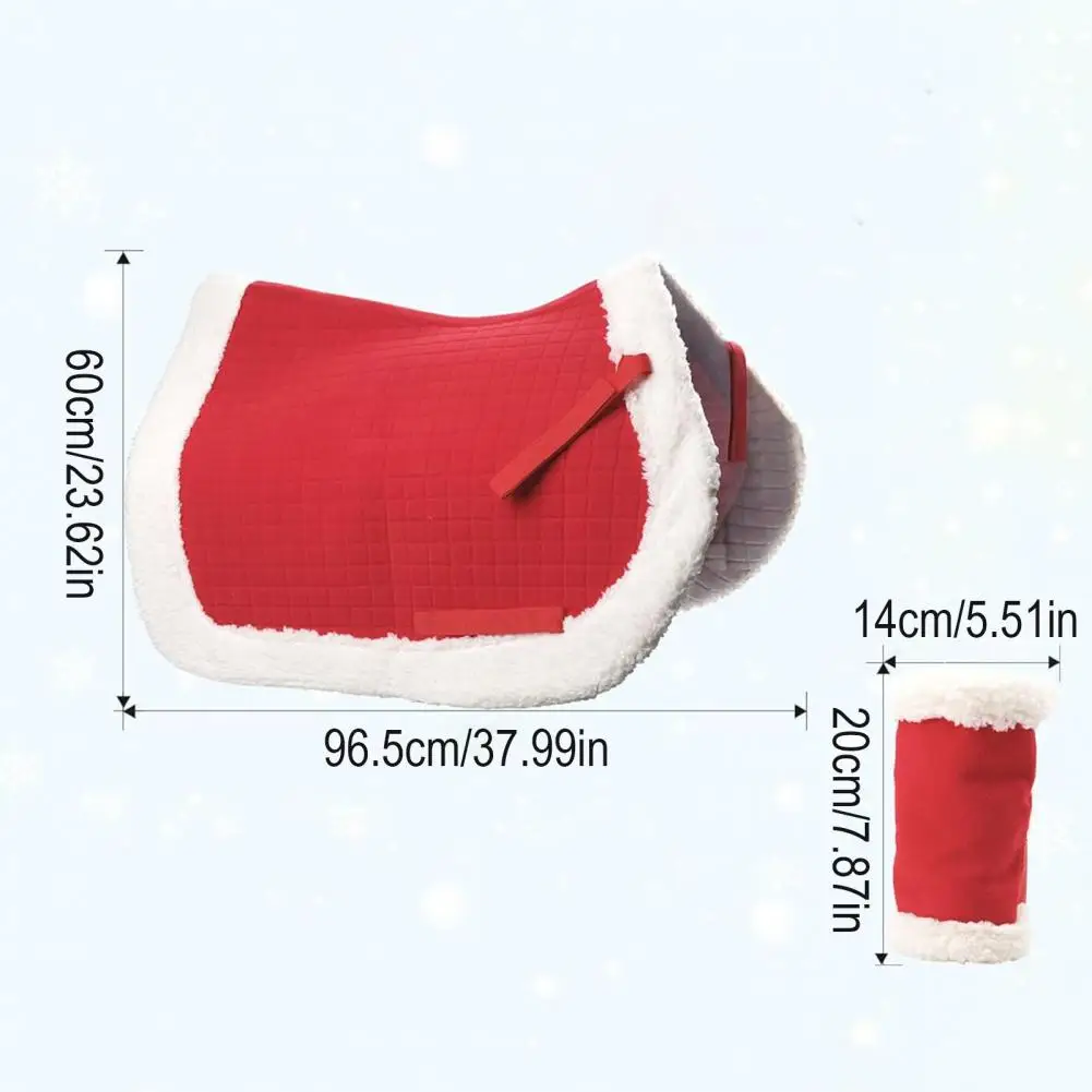 1/4/7 шт., рождественские костюмы с лошадью, красная шляпа Санта-Клауса, подушечка для седла лошади, обертывания для ног, украшения, аксессуары, товары для рождественской зимней вечеринки
1/4/7 шт., рождественские костюмы с лошадью, красная шляпа Санта-Клауса, подушечка для седла лошади, обертывания для ног, украшения, аксессуары, товары для рождественской зимней вечеринки