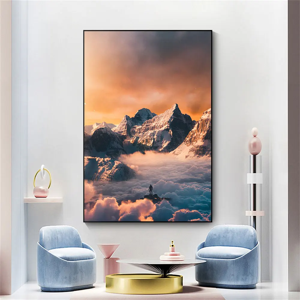 Reach Peak Worth Everything Print Poster Colorful Mountain Scenery Canvas Painting Wall Art Picture For Home Livingroom Decor
Reach Peak Worth Everything Print Poster Colorful Mountain Scenery Canvas Painting Wall Art Picture For Home Livingroom Decor