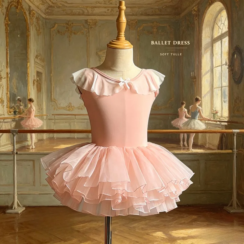 Ballet Leotard Lace Tank Jumpsuit Mesh Skirt 2Pcs Set Sweet Patchwork Dance Outfit for Ballet Training Stage Show Daily Bodysuit
Ballet Leotard Lace Tank Jumpsuit Mesh Skirt 2Pcs Set Sweet Patchwork Dance Outfit for Ballet Training Stage Show Daily Bodysuit