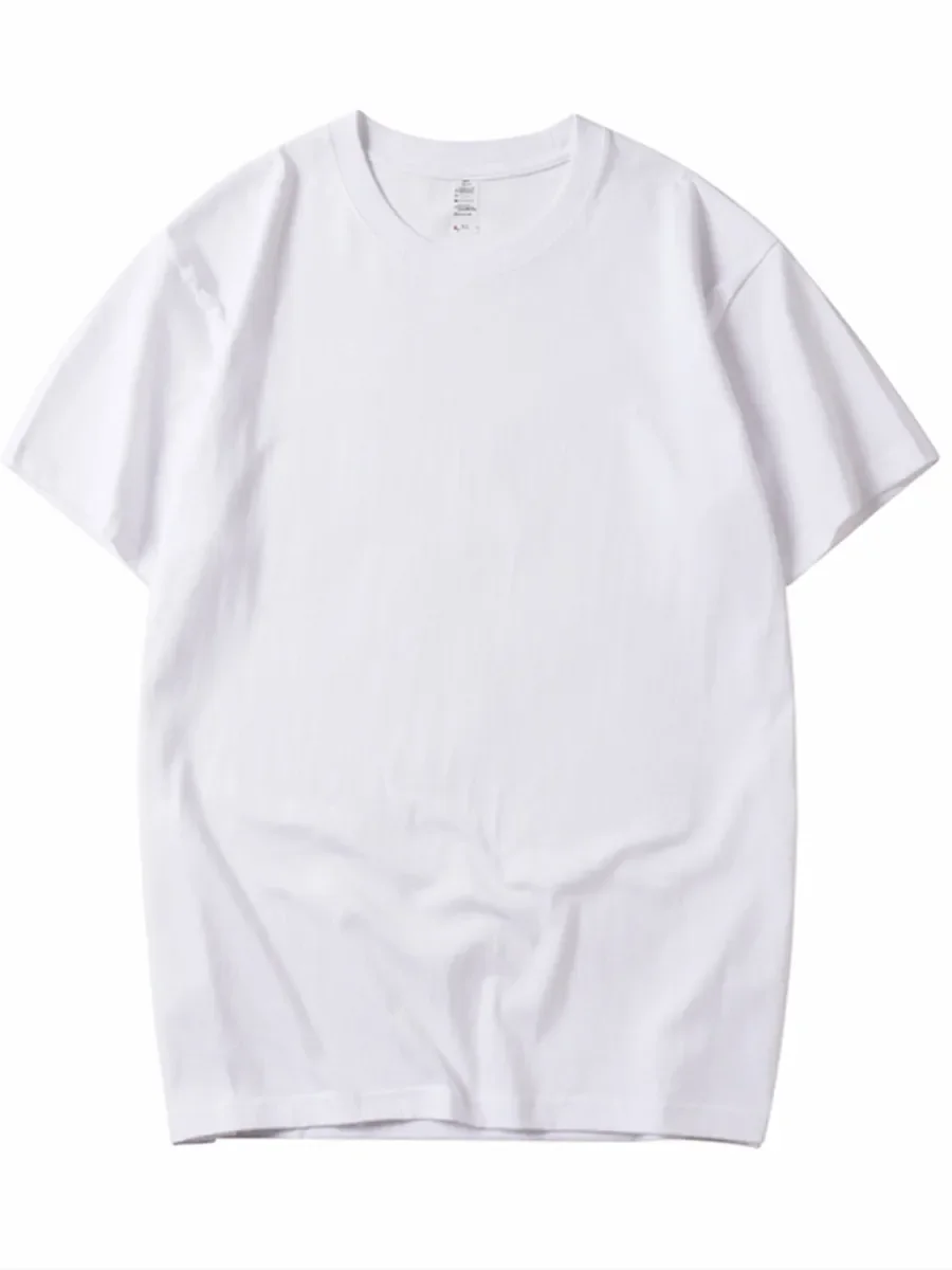 Short-sleeved Thick Pure White Loose Trendy Brand Top for Men and Women shirts for women women clothing graphic t shirts
Short-sleeved Thick Pure White Loose Trendy Brand Top for Men and Women shirts for women women clothing graphic t shirts
