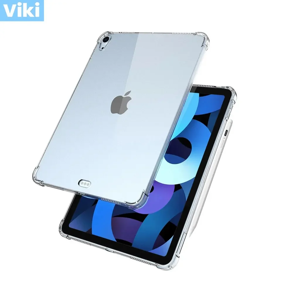 Shockproof Silicone Case For Apple iPad Air 4 5 10.9 7th 8th 9th Generation 10.2 Flexible Bumper Clear Transparent Back Cover
Shockproof Silicone Case For Apple iPad Air 4 5 10.9 7th 8th 9th Generation 10.2 Flexible Bumper Clear Transparent Back Cover