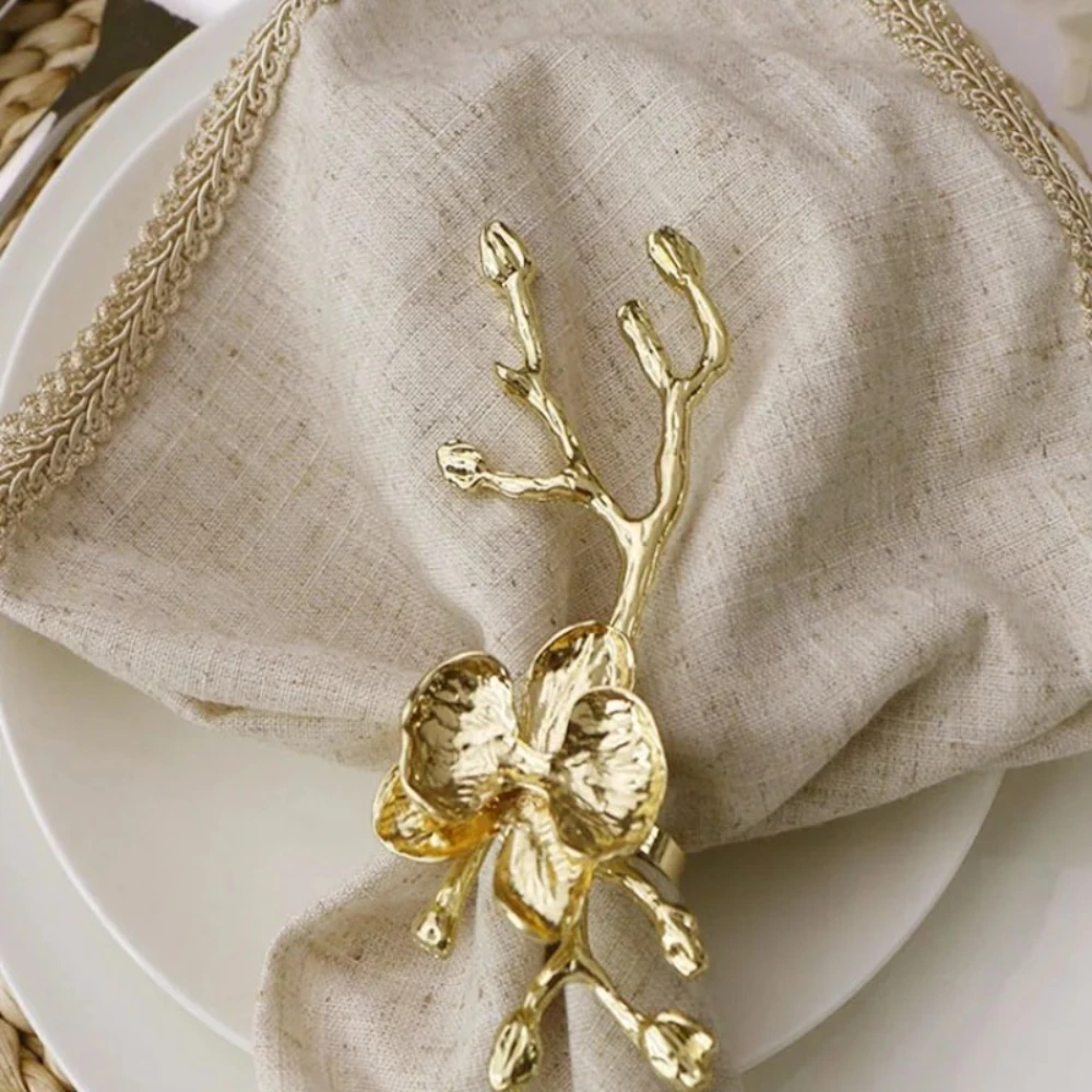 4PCS Plum Flower Metal Napkin Rings, Retro Style Leaf Sturdy Napkin Buckle,Wedding Home Dinning Party Kitchen Table Decor
4PCS Plum Flower Metal Napkin Rings, Retro Style Leaf Sturdy Napkin Buckle,Wedding Home Dinning Party Kitchen Table Decor
