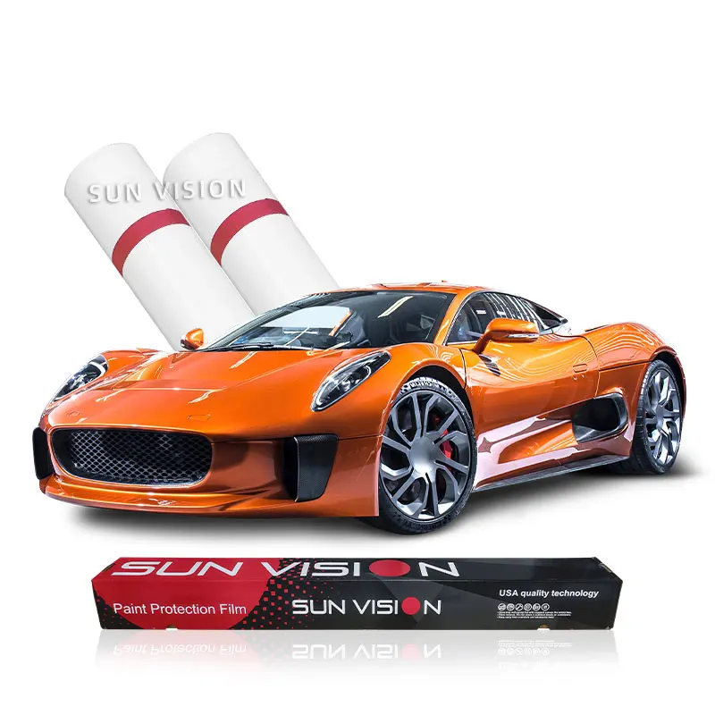 Anti-scratch car heat repair transparent ashland glue PPF roll without yellowing TPU car paint protective film PPF sticker
Anti-scratch car heat repair transparent ashland glue PPF roll without yellowing TPU car paint protective film PPF sticker
