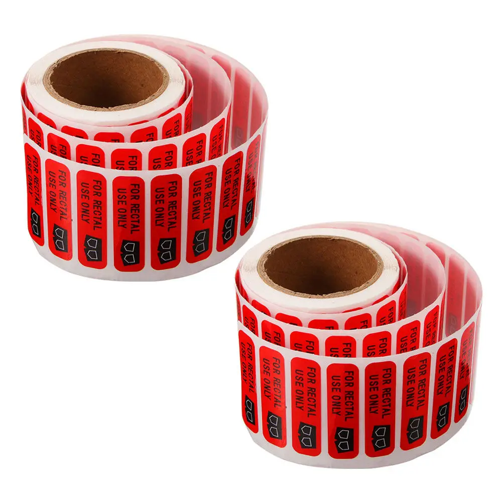 2 Rolls Rectal Use Only Stickers Waterproof Adhesive Labels Removable Funny Prank Decal Party Supplies Self Adhesive Decals
2 Rolls Rectal Use Only Stickers Waterproof Adhesive Labels Removable Funny Prank Decal Party Supplies Self Adhesive Decals