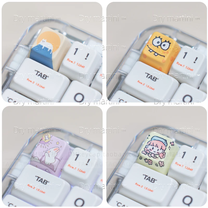 8ps Set Cute Animal Keycap Artisan Keyboard Cap Arrow Keys/ESC/Enter Key/Space Bar Custom Keycaps for Mechanical Keyboard Gift
8ps Set Cute Animal Keycap Artisan Keyboard Cap Arrow Keys/ESC/Enter Key/Space Bar Custom Keycaps for Mechanical Keyboard Gift