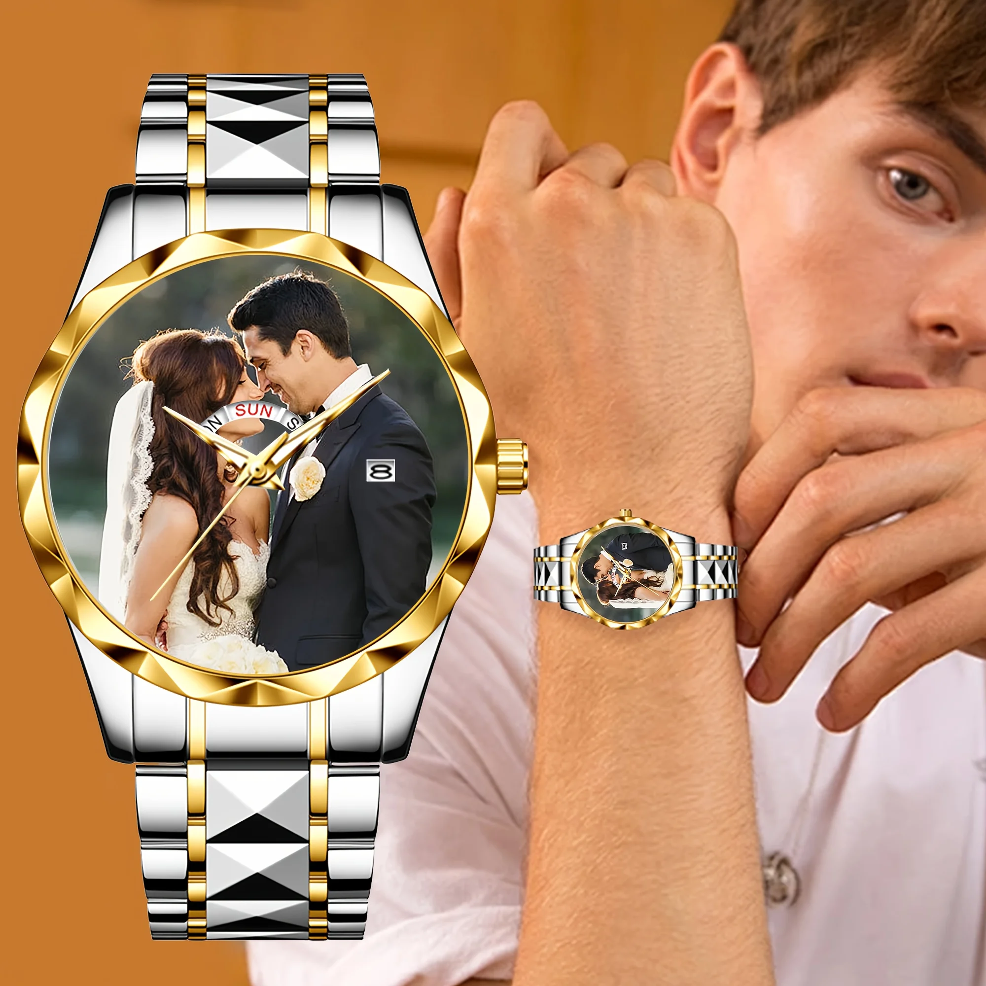 Custom Men's Bracelet Watches with Personalized Images: Waterproof Business Timepieces and Gifts reloj mujer reloj hombre
Custom Men's Bracelet Watches with Personalized Images: Waterproof Business Timepieces and Gifts reloj mujer reloj hombre