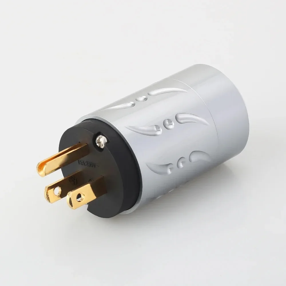 Viborg High End US Standard Power Plug Pure Copper AC Mains Power Cord Cable Male Jack Terminal Connector Aluminum Alloy
Viborg High End US Standard Power Plug Pure Copper AC Mains Power Cord Cable Male Jack Terminal Connector Aluminum Alloy