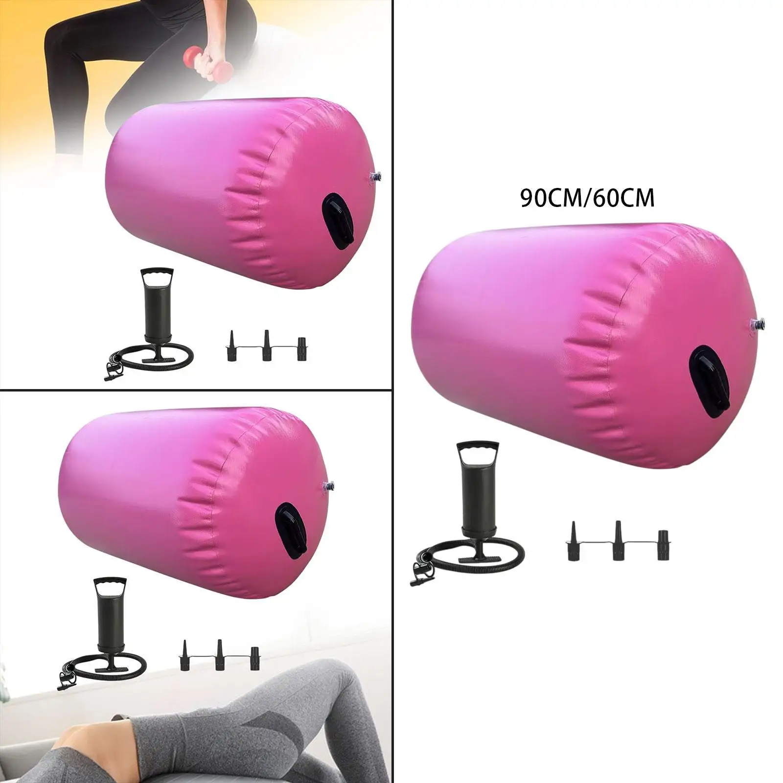 Gymnastics Barrel Air Roller for Cheerleading Body Coordination Kids Adults
Gymnastics Barrel Air Roller for Cheerleading Body Coordination Kids Adults