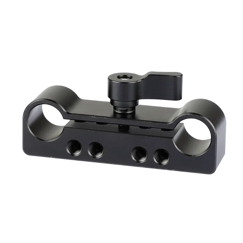 15Mm Double Hole Tube Clamp 1/4 Screw Hole Connector Tripod Camera Accessories
15Mm Double Hole Tube Clamp 1/4 Screw Hole Connector Tripod Camera Accessories