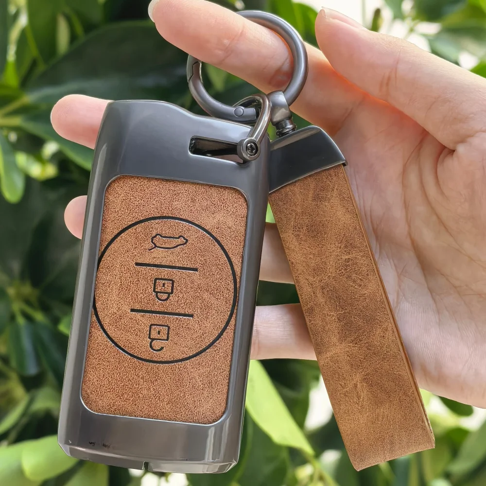 Zinc Alloy Car Remote Key Case Cover for Chery Tiggo7 5Xplus 3X Protection Shell Keychain Bag Keyless Interior Accessories
Zinc Alloy Car Remote Key Case Cover for Chery Tiggo7 5Xplus 3X Protection Shell Keychain Bag Keyless Interior Accessories