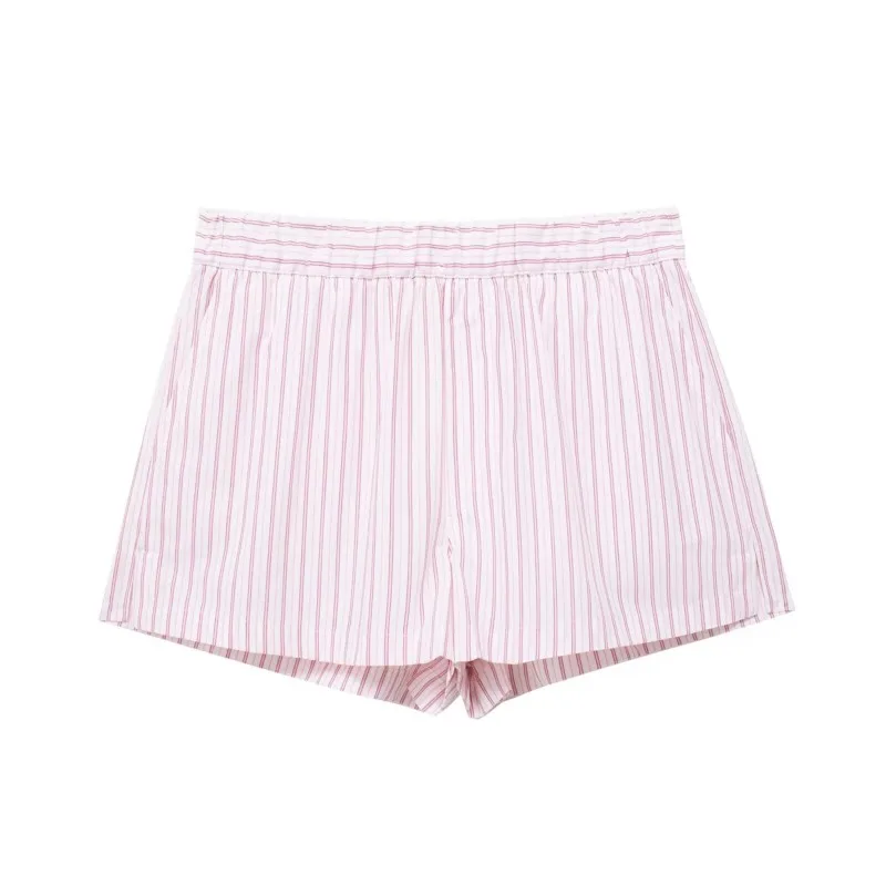 Striped Shorts For Women Summer With High Waisted Casual Sweet Young Style Front Pockets Sexy Elastic Waist Shorts Pants
Striped Shorts For Women Summer With High Waisted Casual Sweet Young Style Front Pockets Sexy Elastic Waist Shorts Pants