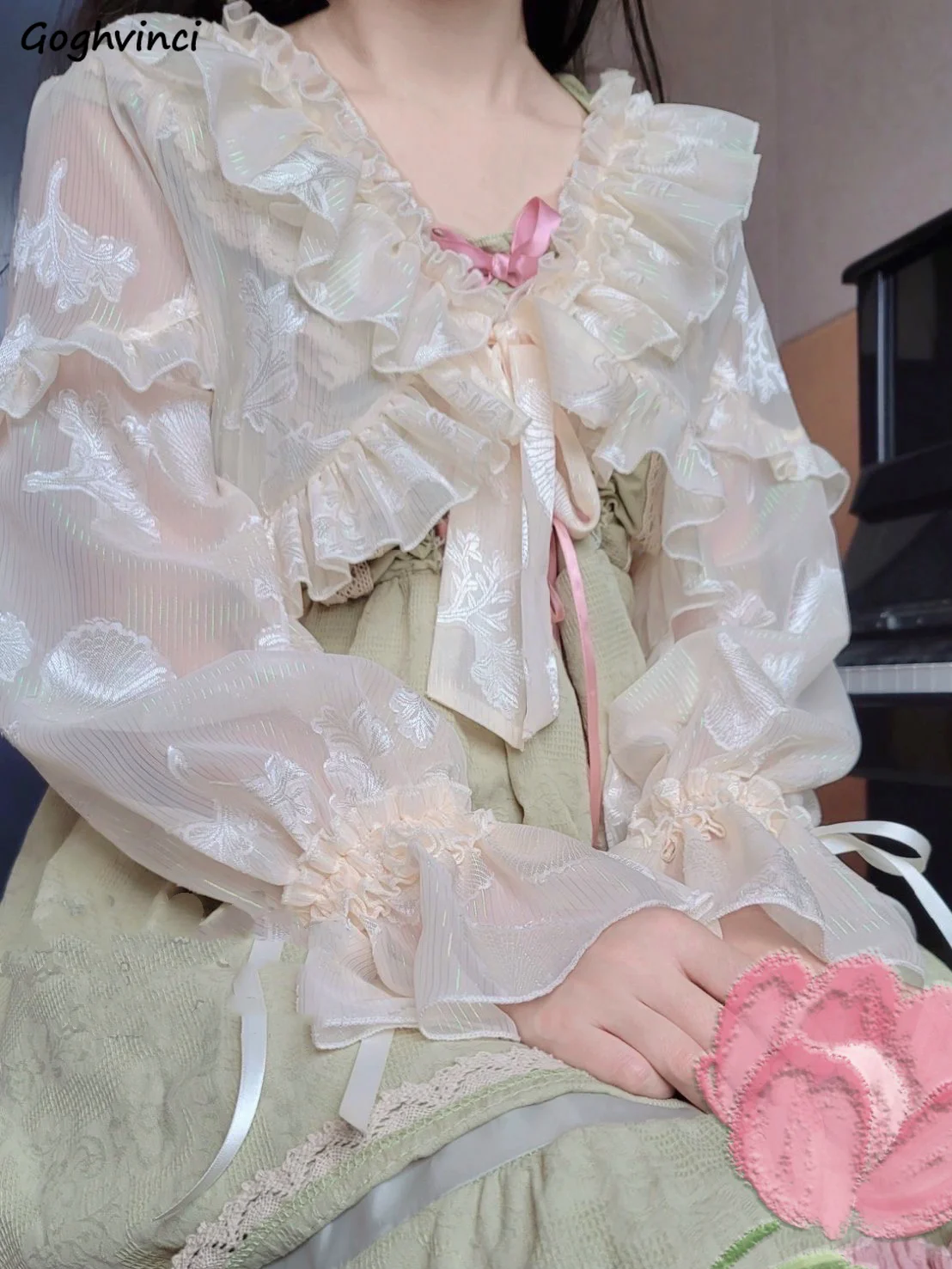 Ruched Ruffled Puff Sleeve Jackets For Woman Top Oversized Puffer Duplex Quilted Short Coat Cotton Camping Aesthetic Outerwear
Ruched Ruffled Puff Sleeve Jackets For Woman Top Oversized Puffer Duplex Quilted Short Coat Cotton Camping Aesthetic Outerwear