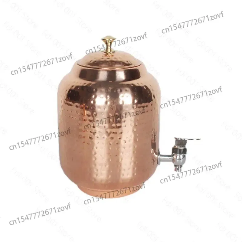Pure copper water dispenser container pot with 4.8L/10.5L large capacity beverage container
Pure copper water dispenser container pot with 4.8L/10.5L large capacity beverage container