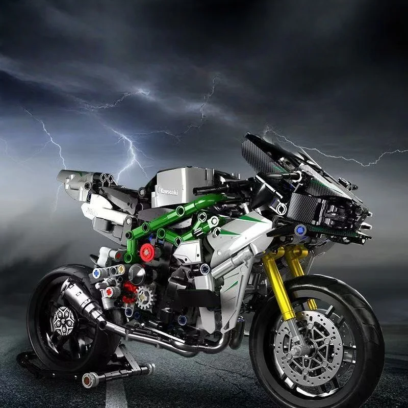 1:8 Scale Motorcycle Bricks Toy | Collectible Motorbike Model | Educational Building Set
1:8 Scale Motorcycle Bricks Toy | Collectible Motorbike Model | Educational Building Set