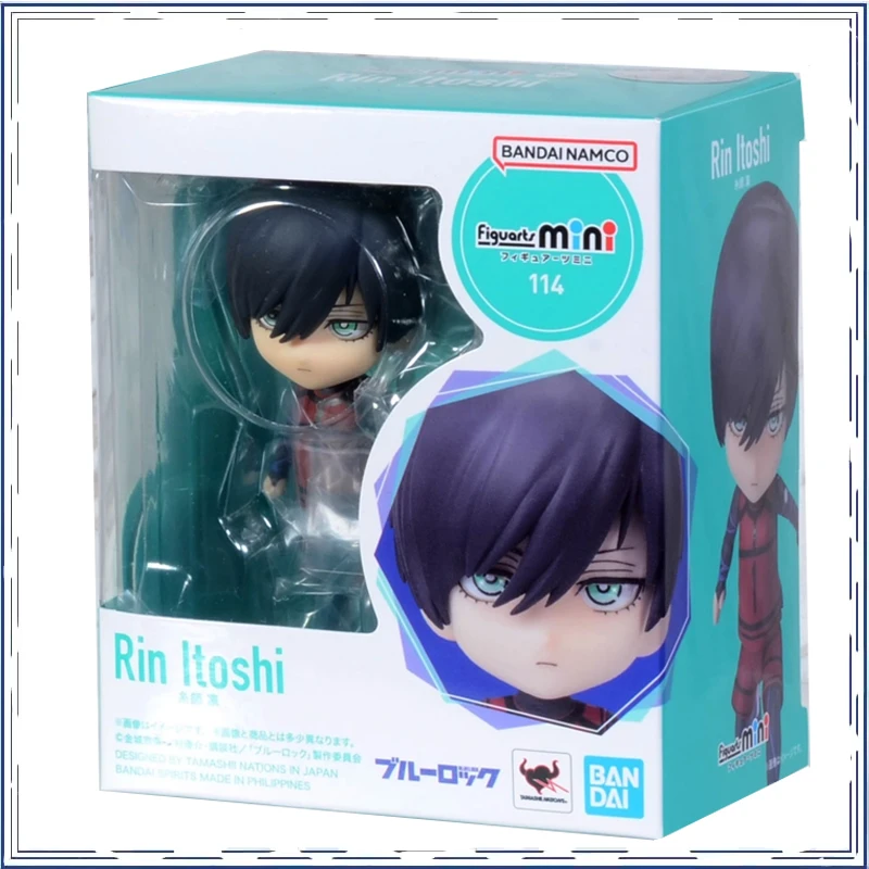BANDAI Anime BLUE LOCK Rin Itoshi Figuarts Mini Christmas Gifts or Collection Genuine Action Figure Model Toys in Shelf
BANDAI Anime BLUE LOCK Rin Itoshi Figuarts Mini Christmas Gifts or Collection Genuine Action Figure Model Toys in Shelf