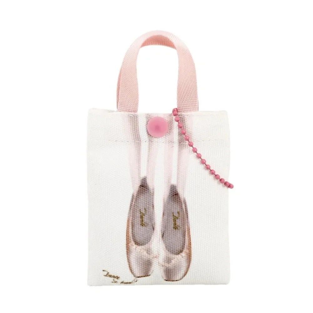 Canvas Ballet Shoulder Bag Sweet Large Capacity Toe Shoes Drawstring Bag Korean Style Casual Mini Bag Pendant Outdoor
Canvas Ballet Shoulder Bag Sweet Large Capacity Toe Shoes Drawstring Bag Korean Style Casual Mini Bag Pendant Outdoor