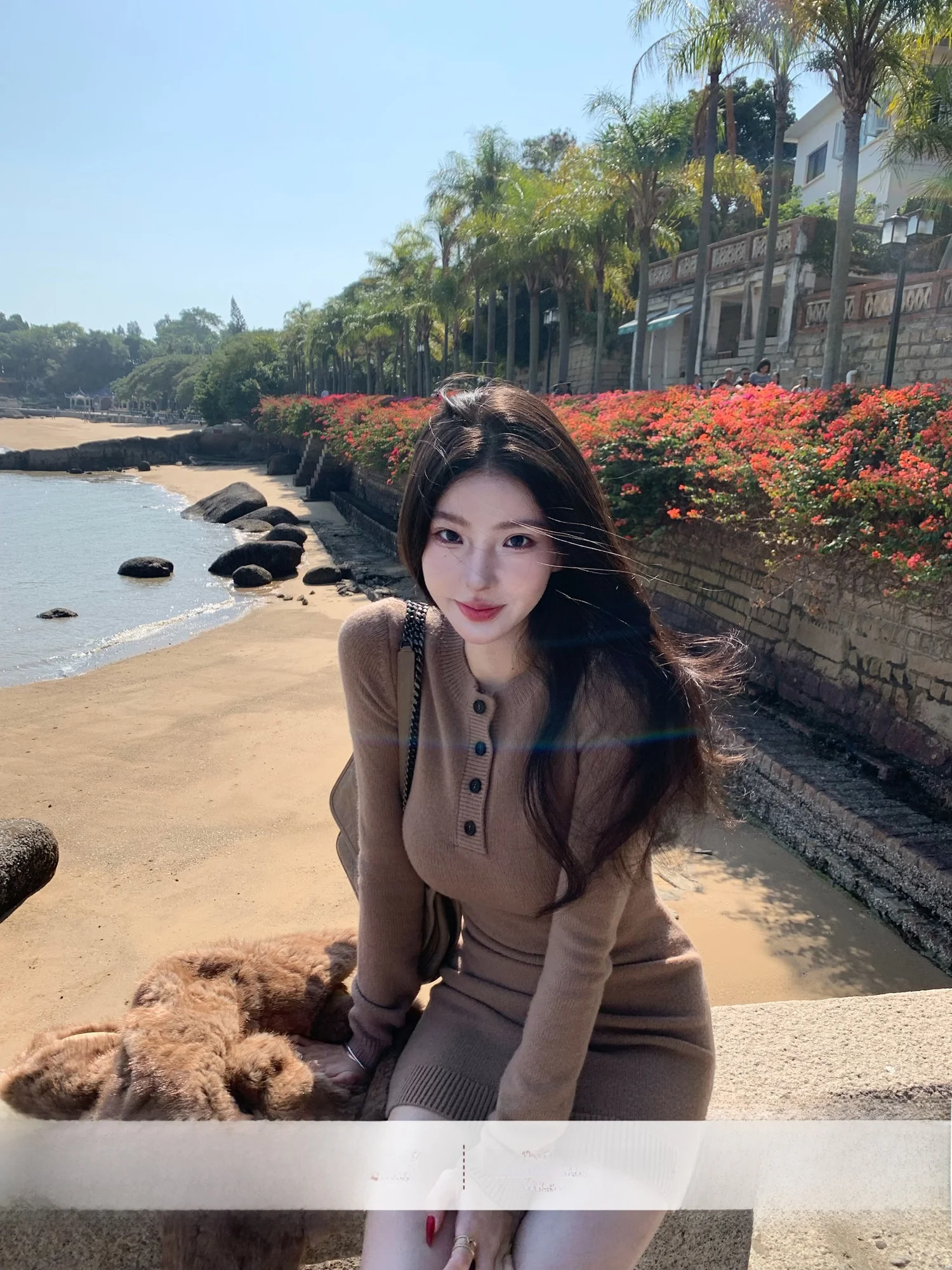 Autumn Winter Women's Knitted Dress Button round Neck Waist Cinched Skirt Casual Long Sleeve Comfortable Fitting H-Shape Dress
Autumn Winter Women's Knitted Dress Button round Neck Waist Cinched Skirt Casual Long Sleeve Comfortable Fitting H-Shape Dress