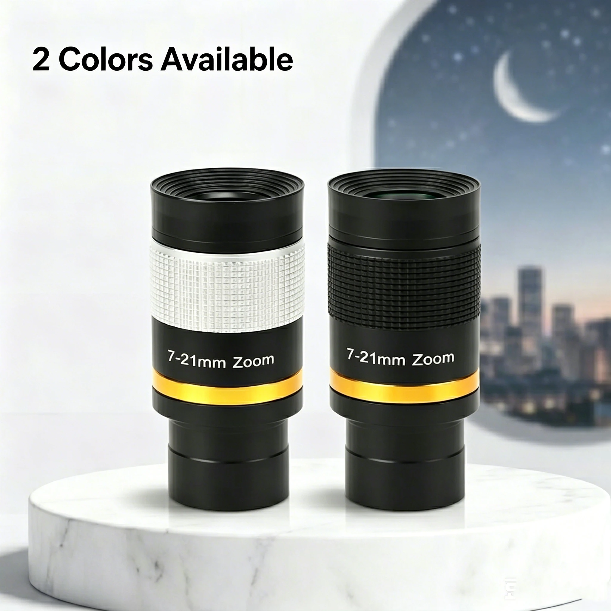 7-21mm Zoom Eyepiece for Astronomical Telescope Continuous Zooming 1.25" / 31.7mm Multi-coated Lens for Stargazing & Planetary O
7-21mm Zoom Eyepiece for Astronomical Telescope Continuous Zooming 1.25" / 31.7mm Multi-coated Lens for Stargazing & Planetary O