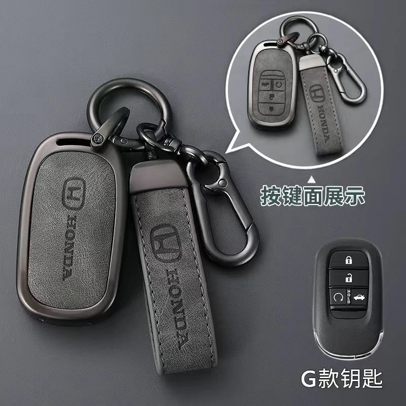 Leather Car Key Case Cover Shell Fob Accessories For Honda 2022 2023 2024 Accord Civic HR-V CR-V Pilot Sport SI EX EX-L Keychain
Leather Car Key Case Cover Shell Fob Accessories For Honda 2022 2023 2024 Accord Civic HR-V CR-V Pilot Sport SI EX EX-L Keychain
