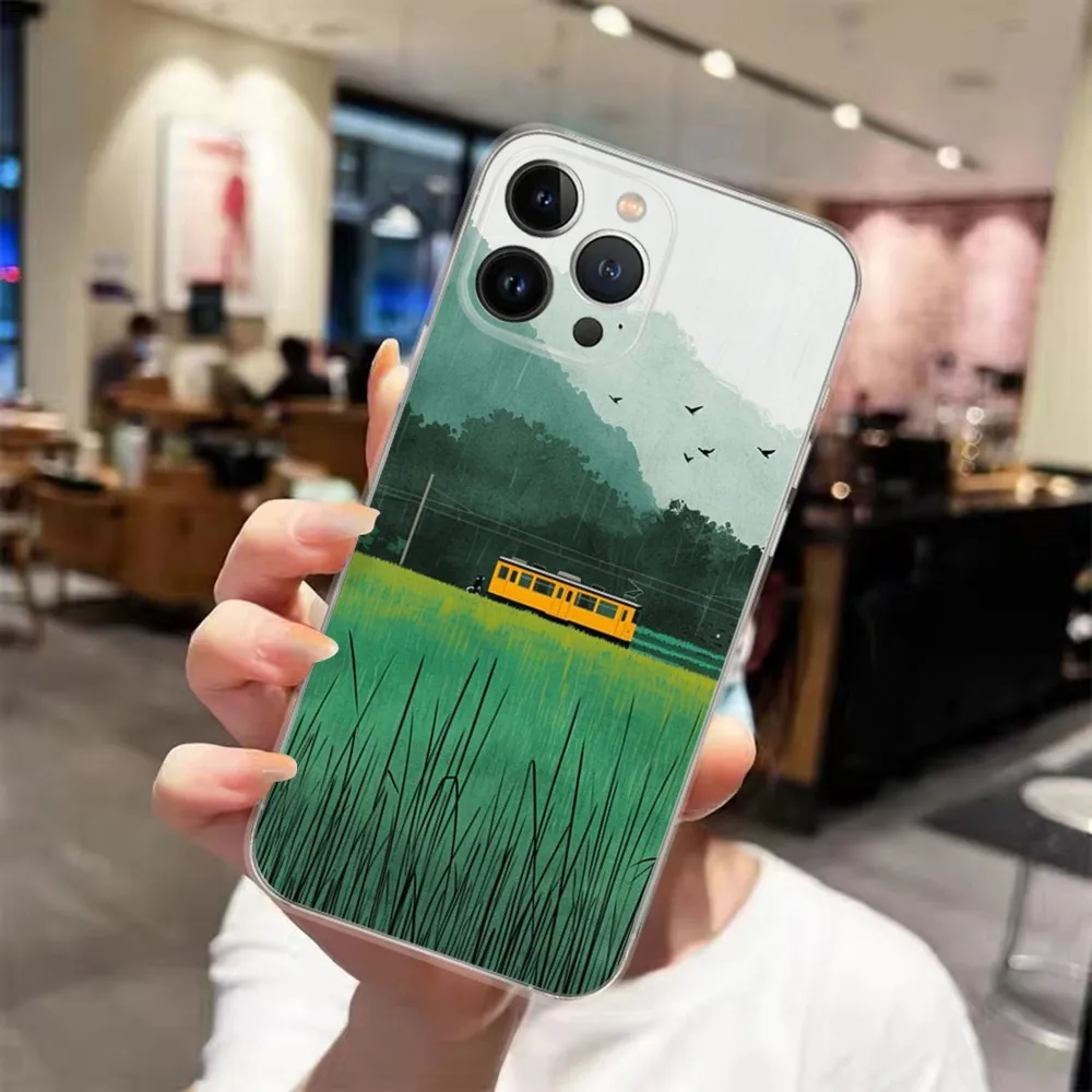 A Train To The Heart Transparent Phone Case For iPhone 15 14 13 12 11 Pro Xs Max Mini XR X 7 8 Plus Back Cover Clear Case
A Train To The Heart Transparent Phone Case For iPhone 15 14 13 12 11 Pro Xs Max Mini XR X 7 8 Plus Back Cover Clear Case