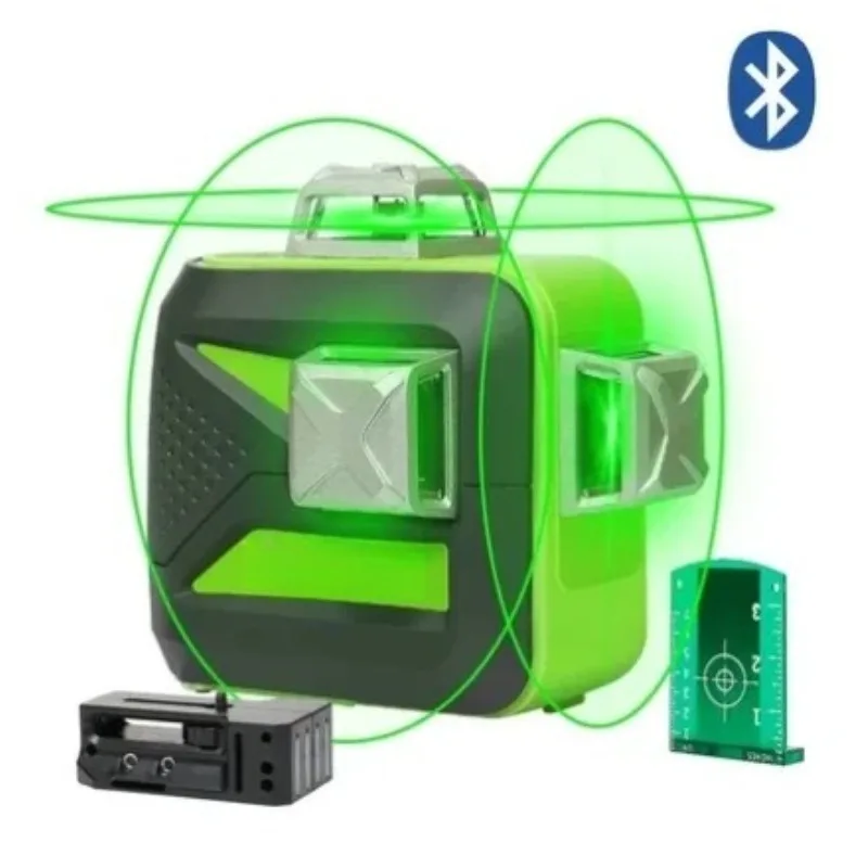 【From China】Huepar 603BT-H3D 12 Line Level 360 Green Line Self Leveling Level
【From China】Huepar 603BT-H3D 12 Line Level 360 Green Line Self Leveling Level