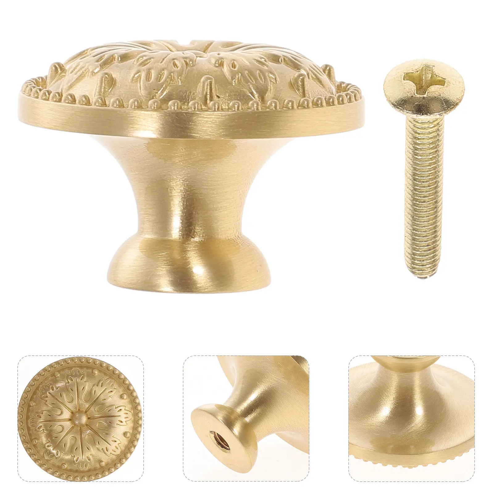 Mini Copper Cabinet Knob Round Drawer Pull Small Size Light Weight Easy Install for Dresser Wardrobe Cupboard Closet Decorative
Mini Copper Cabinet Knob Round Drawer Pull Small Size Light Weight Easy Install for Dresser Wardrobe Cupboard Closet Decorative