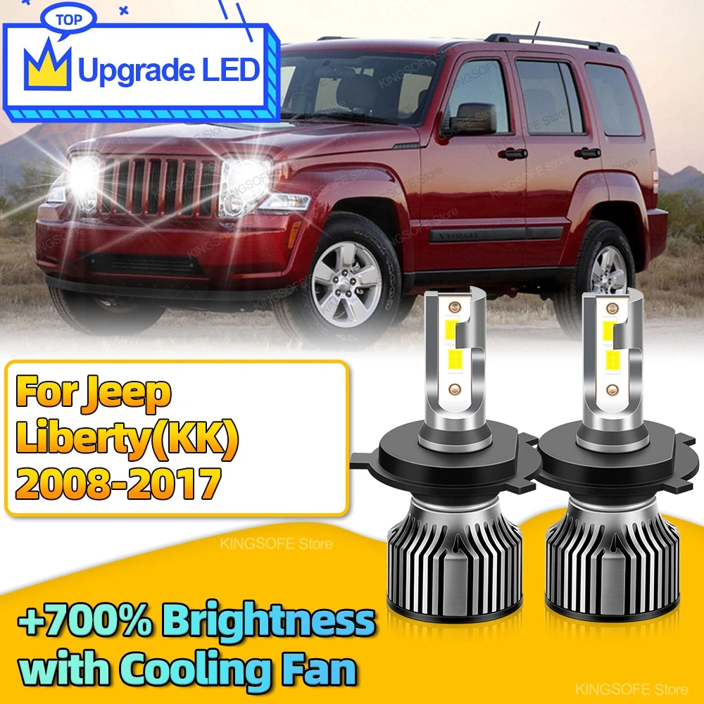 2 шт. светодиодные лампы автомобильных фар H4 CSP CHip Canbus авто фары 30000LM для Jeep Liberty (KK) 2008 2009 2010 2011 2012 2013 2014-2017
2 шт. светодиодные лампы автомобильных фар H4 CSP CHip Canbus авто фары 30000LM для Jeep Liberty (KK) 2008 2009 2010 2011 2012 2013 2014-2017