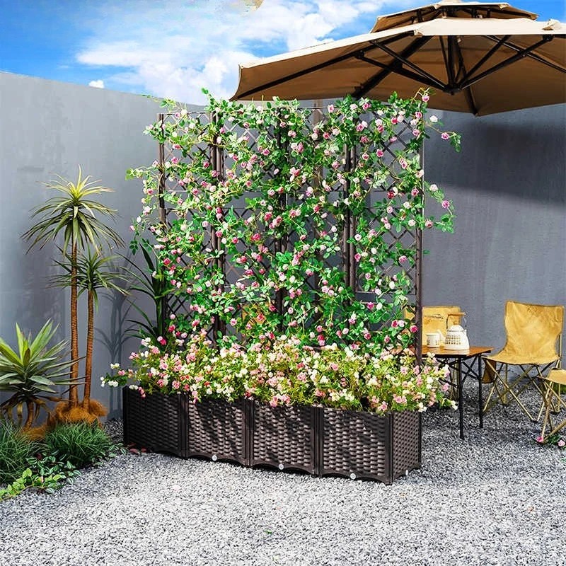 Ящик для посадки на открытом воздухе для домашних овощей на балконе, специальный горшок для овощей, инструмент для посадки на крышу, прямоугольный пластиковый цветочный горшок
Ящик для посадки на открытом воздухе для домашних овощей на балконе, специальный горшок для овощей, инструмент для посадки на крышу, прямоугольный пластиковый цветочный горшок