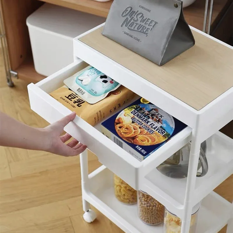 Stable Kitchen storage rack Floor rack Movable multi-layer trolley storage rack Durable
Stable Kitchen storage rack Floor rack Movable multi-layer trolley storage rack Durable